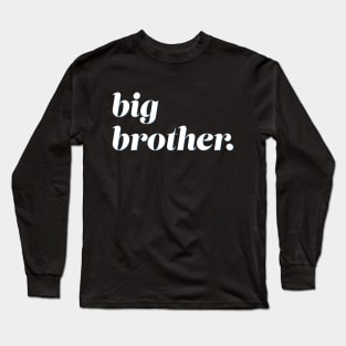 Big Brother Pregnancy Announcement Long Sleeve T-Shirt